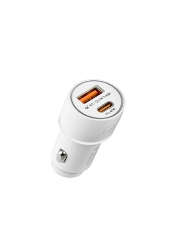 POWERWAY CC40 USB-C TYPE-C ARAÇ ŞARJ CİHAZI QC 4.0 PD40W