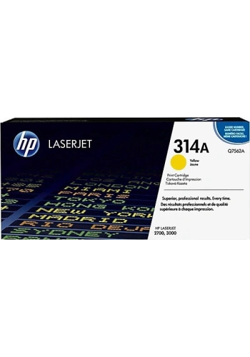 OUTLET HP Q7562A CE314A SARI ORJİNAL TONER