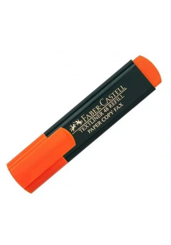 Faber Castell Fosforlu Kalem Turuncu