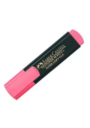 Faber Castell Fosforlu Kalem Pembe