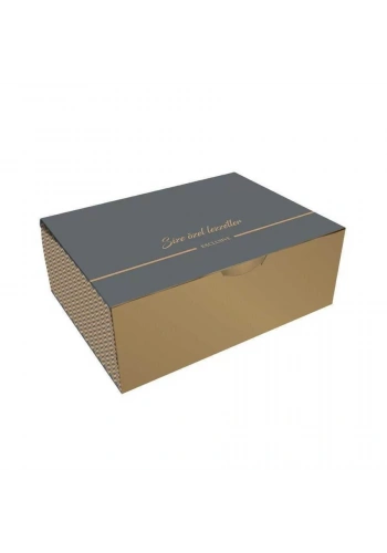 Şekilli Pasta Kutusu 30x40x15 cm - 25 Adet