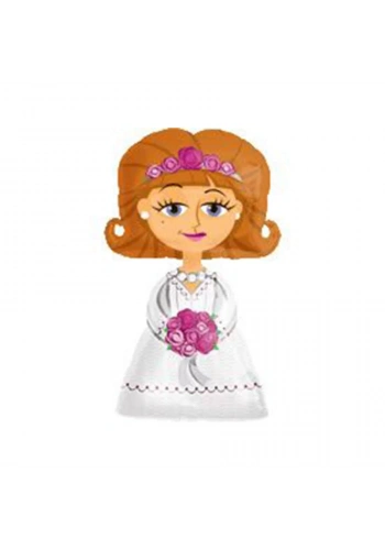 Gelin Yürüyen Folyo Balon 71x122 cm