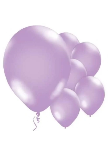 Lila 10 lu Latex Balon
