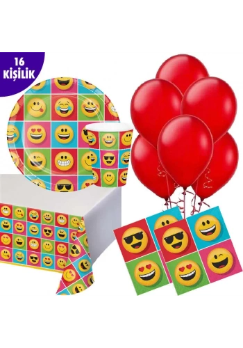 Gülen Yüz Partisi 16 lı Parti Seti