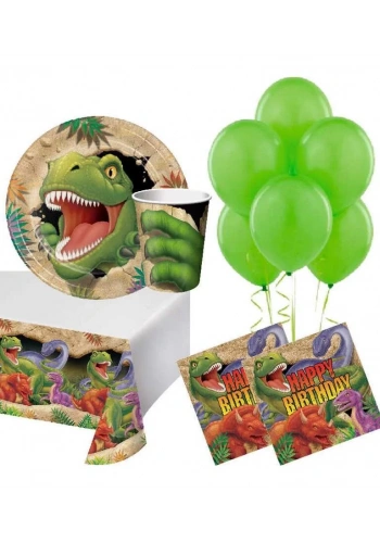Dinozor Land 16 Lı Parti Seti