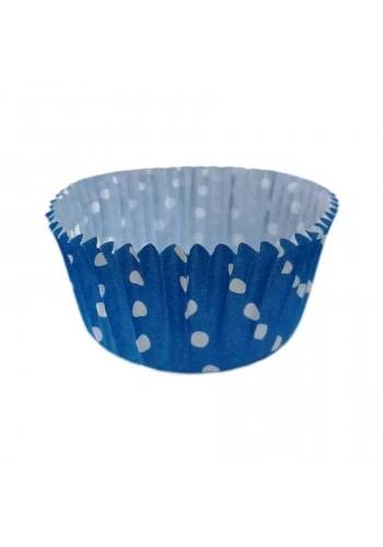 Cupcake Kapsül Mavi No:4 50x30 mm - 300 Adet