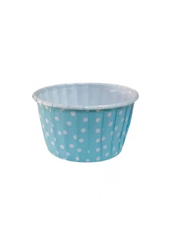 Pet Kapsül Mavi 50x39 mm - 25 Adet