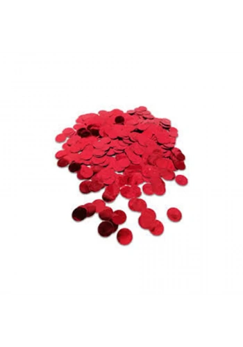 Metalik konfeti Kırmızı 20 Gr