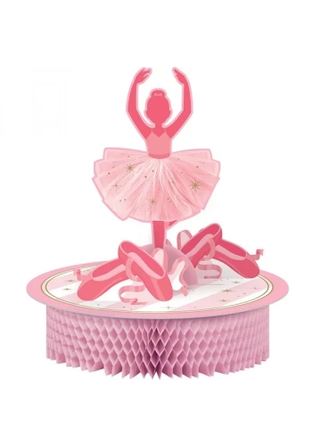 Pırıltılı Balerin Masa Orta Süsü