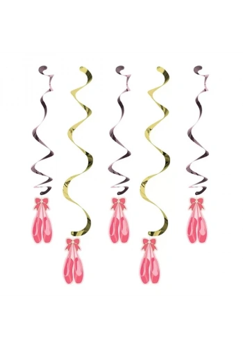 Pırıltılı Balerin Süs Dalgası 5 Adet