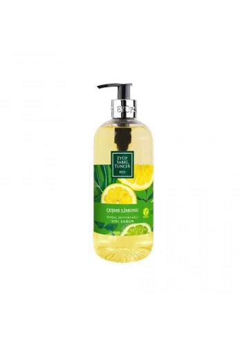 Çeşme Limonu Doğal Zeytinyağlı Sıvı Sabun 500 ml