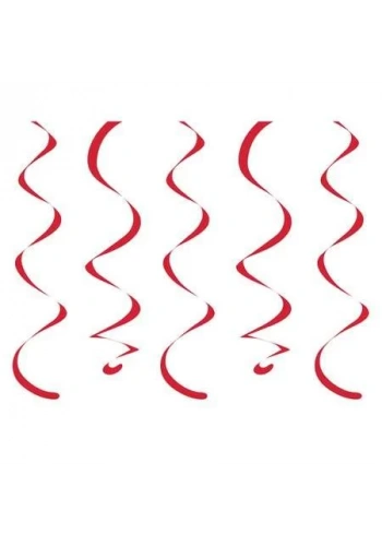 Kırmızı Süs Dalgası 10 Adet 45 cm