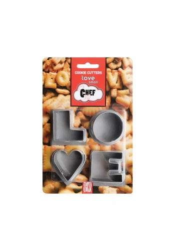 Metal Kopat Set Küçük Love