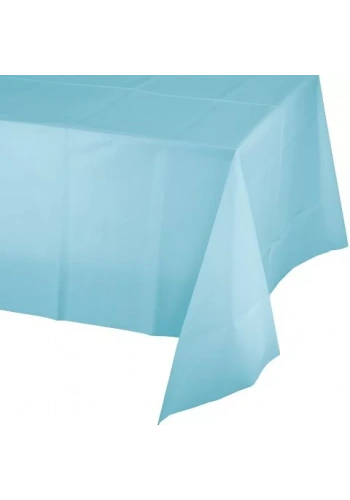 Bebek Mavisi Masa Örtüsü 137x274 cm