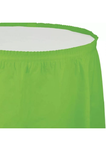 Fıstık Yeşili Masa Eteği 73 x 426 cm