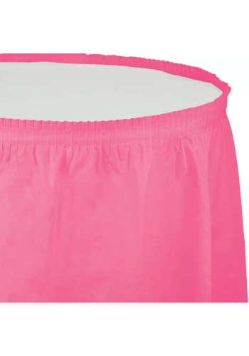 Şeker Pembe Masa Eteği 73 x 426 cm