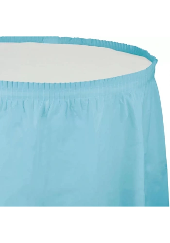 Bebek Mavisi Masa Eteği 74 x 426 cm