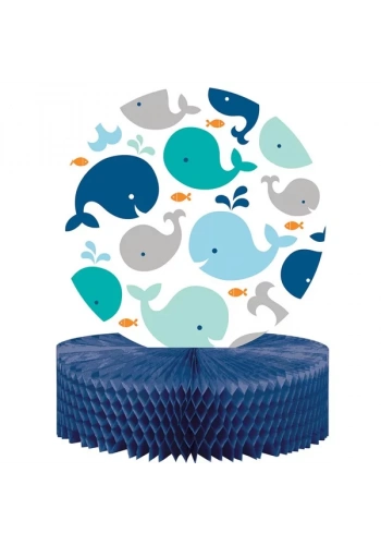 Sevimli Balina Mavi Masa Orta Süsü
