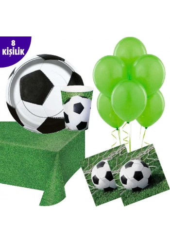 Futbol Partisi 8 Li Parti Seti