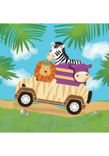 Safari Macerası 16 Lı Peçete