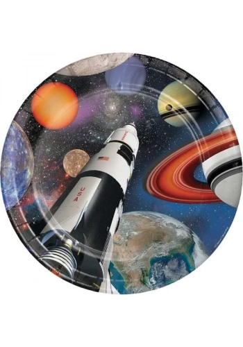 Uzay Partisi 8 li Tabak