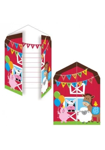 Çiftlik Evi 8 li Davetiye