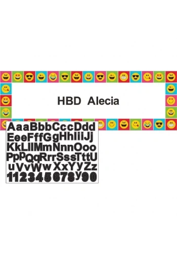 Gülen Yüzünü Göster Dev Afiş Stickerlı