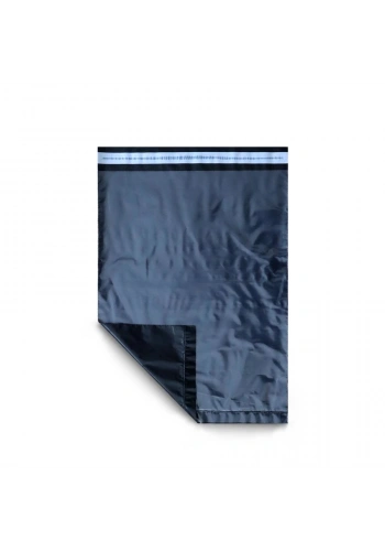 Siyah-Şeffaf Kargo Poşeti 45x55+4 cm - 100 Adet