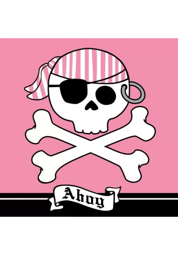 Korsan Partisi Kız 16 lı Peçete