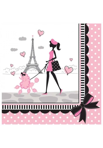 Paris Partisi 16 lı Peçete