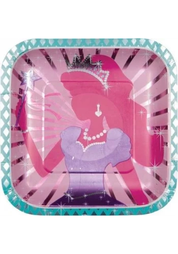 Prenses Partisi 8 li Pasta Tabağı