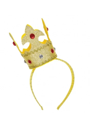 Kraliçe Tacı Altın Rengi, Taşlı