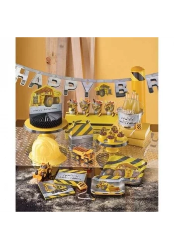 İnşaat Partisi Vip Parti Seti 16 Kişilik