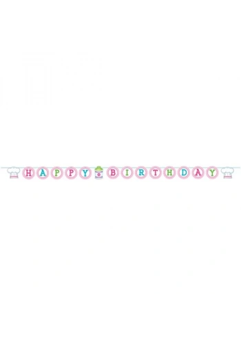 Küçük Şefler Kurdelalı Harf Afiş