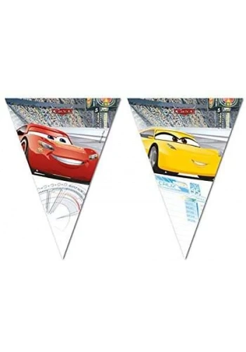 Arabalar Partisi Bayrak Afiş 230 cm