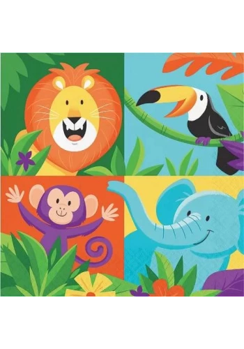 Safari Partisi Peçete 16 Adet