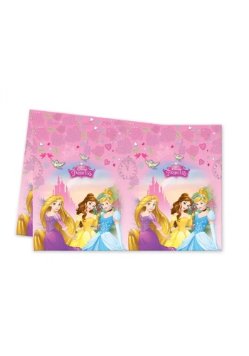 Disney Prensesleri Plastik Masa Örtüsü 120 x 180 cm