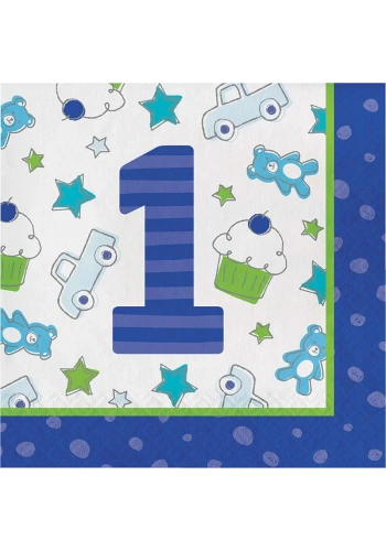 İlk Yaş Partim Erkek 16 lı Peçete