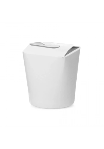 Karton Noodle ve Döner Kutusu Beyaz 16 oz - 50 Adet