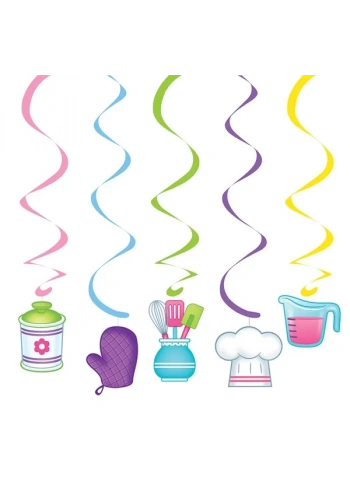 Küçük Şefler Süs Dalgası 5 Adet