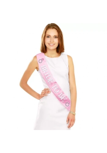 Bride To Be Saten Vücut Bandı