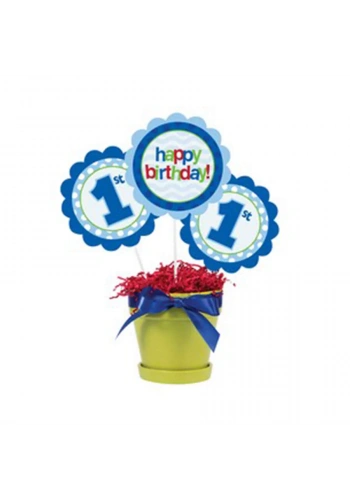 1 Yaş Büyük Boy Mavi Kürdanlar 3 Adet