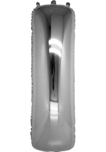 I Harfi Gümüş Folyo Balon