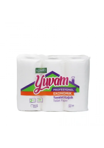 2 Katlı Tuvalet Kağıdı - 12 Adet