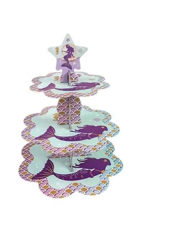 Deniz Kızı Partisi Cupcake Standı