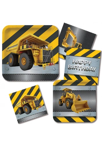 İnşaat Partisi Standart Parti Paketi Seti 16 Kişilik