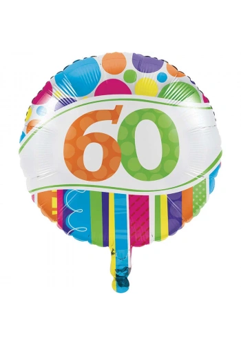 60 Yaş Folyo Balon