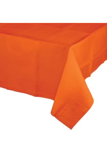 Turuncu Masa Örtüsü 180 cm X 120 cm ebadında