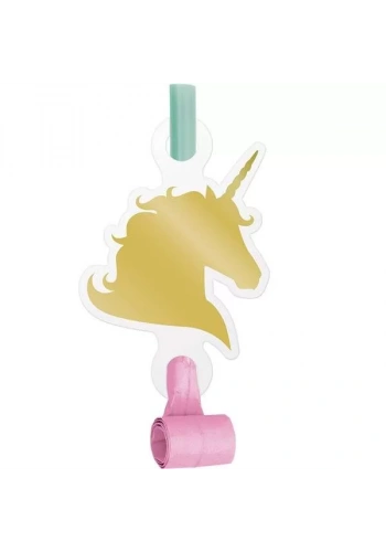 Unicorn Partisi  Pırıltılı 8 Adet  Kaynana Dili