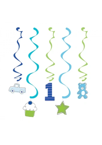 İlk Yaş Partim Erkek Süs Dalgası 5 Adet